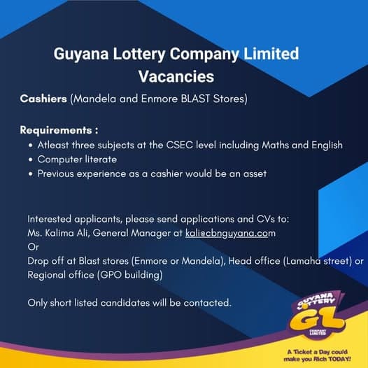 Guyana Latest Jobs